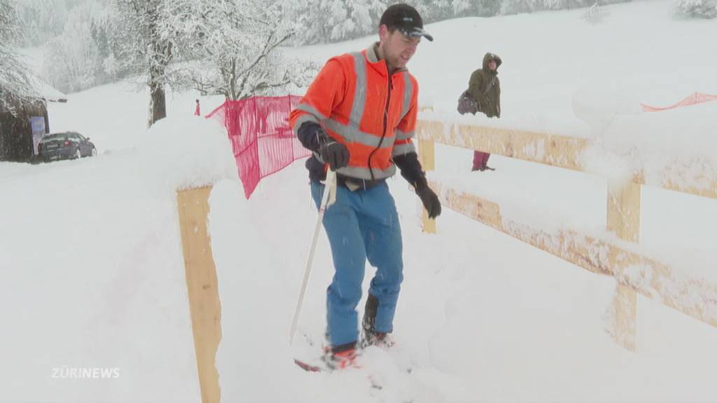 Wintereinbruch: Schweiz versinkt im Schnee