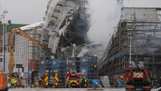 Brand in Kopenhagen: Viele Kunstgegenstände gerettet