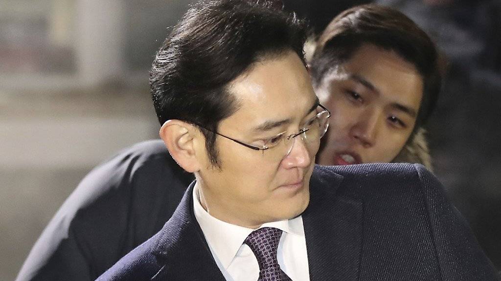 Wird nicht in Haft gesetzt: Samsung-De-Facto-Chef Lee Jae Yong, der sich mit Korruptionsvorwürfen konfrontiert sieht.