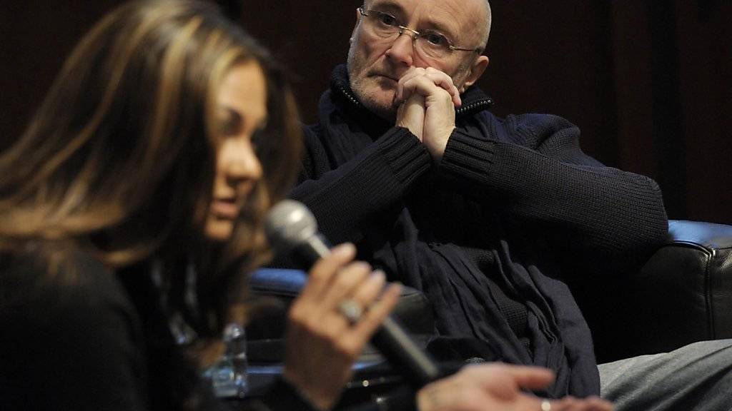 Phil Collins und seine Ex-Ex-Frau Orianne Cevey haben sich wieder lieb. (Archiv)
