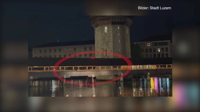 Trotz kürzlichem Strommangel: Kapellbrücke soll auch nachts beleuchtet werden