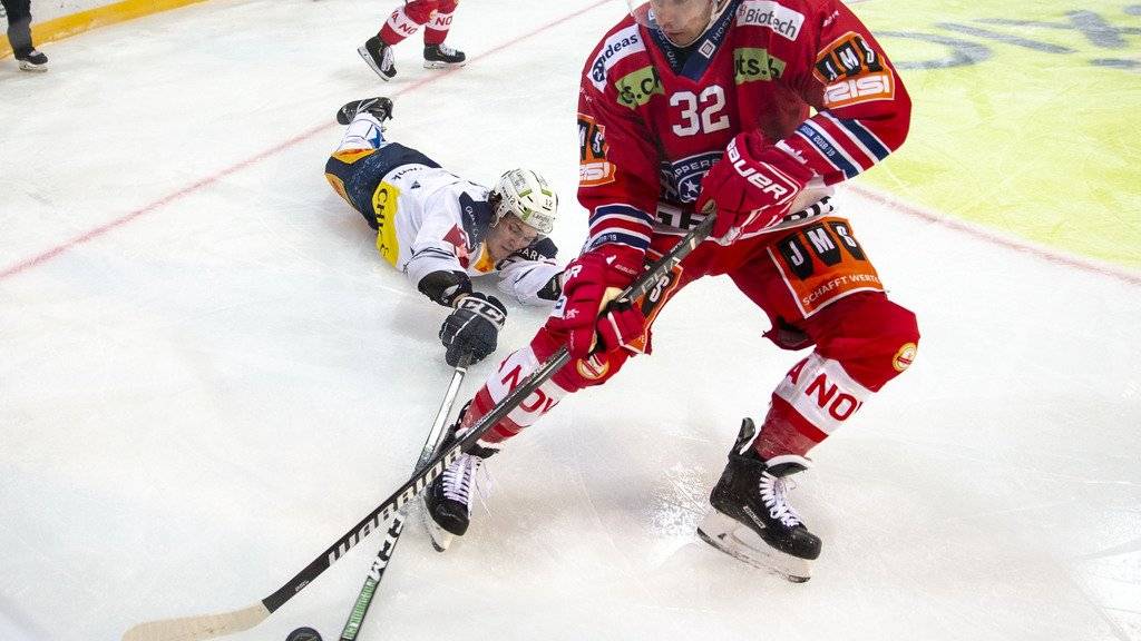 Am Sonntag gilt es für die Lakers aus Rapperswil ums Ganze. Der EV Zug gastiert zum Cup-Final in der Kantonalbank-Arena in Rapperswil-Jona. (Bild: Keystone/Patrick B. Kraemer)