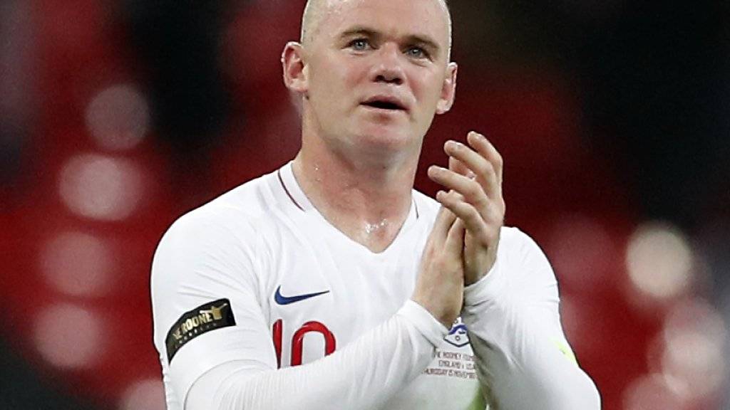 Wayne Rooney bestritt sein letztes von 120. Länderspielen für England