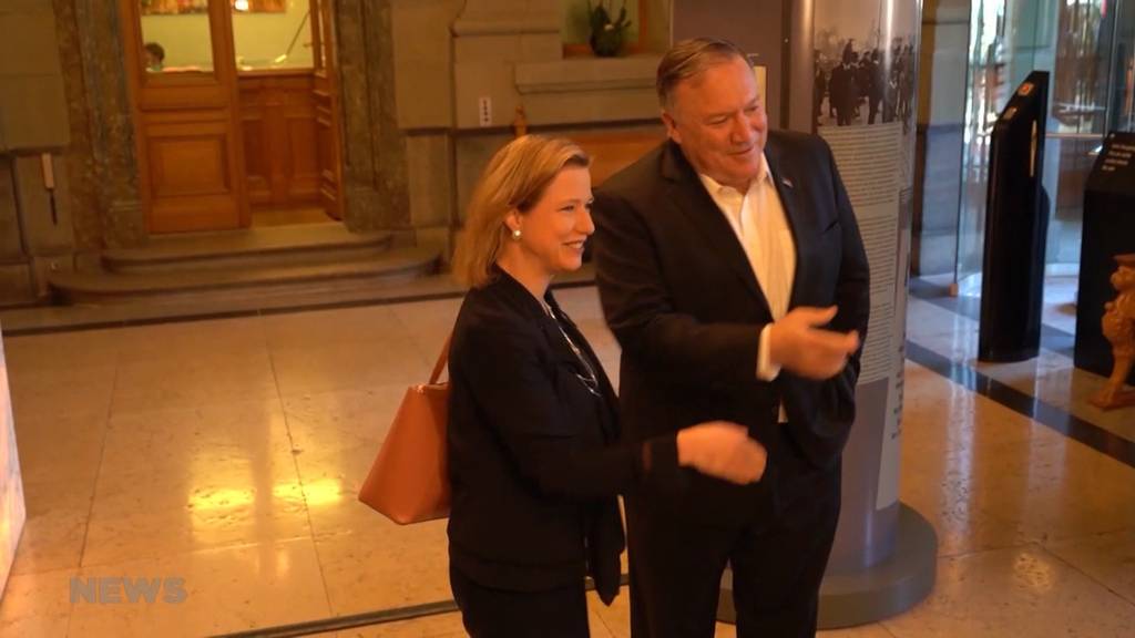 US-Aussenminister Pompeo zu Besuch im Bundeshaus