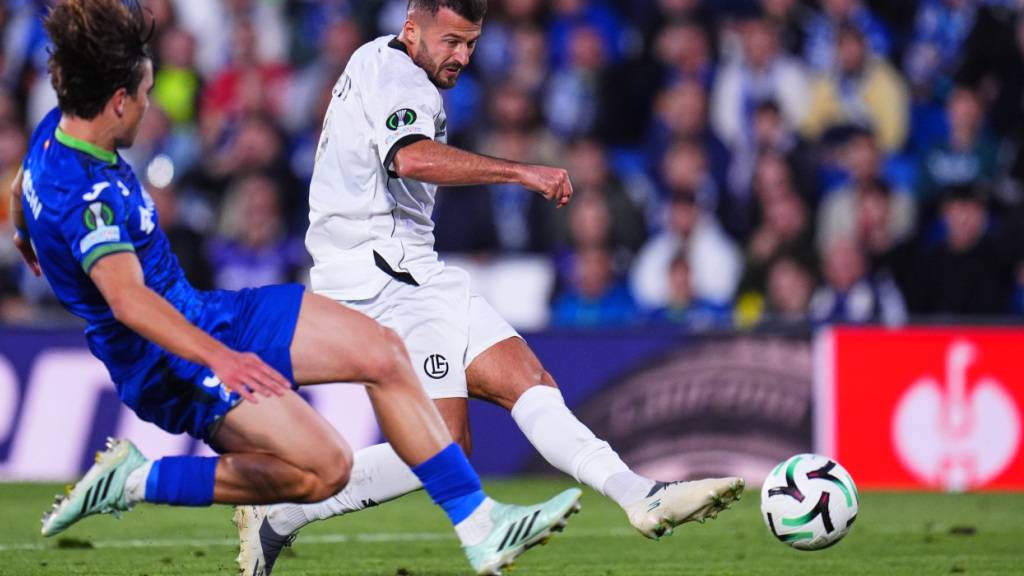 Albian Ajeti stellt Getafes Hintermannschaft vor unlösbare Probleme