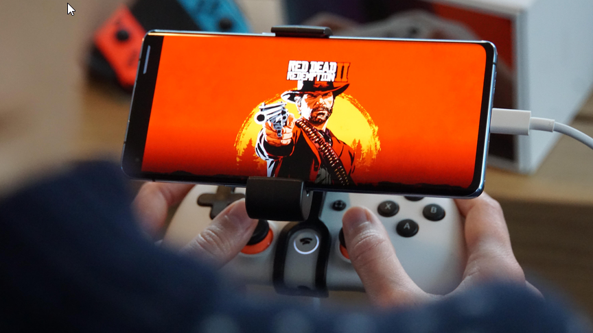 Stadia auf dem Smartphone