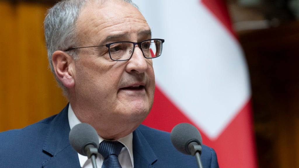 Bundesrat Guy Parmelin und Vertreterinnen und Vertreter der anderen EFTA-Staaten haben am Dienstag in Rio de Janeiro das Freihandelsabkommen mit den Mercosur-Staaten unterzeichnet. (Archivbild)