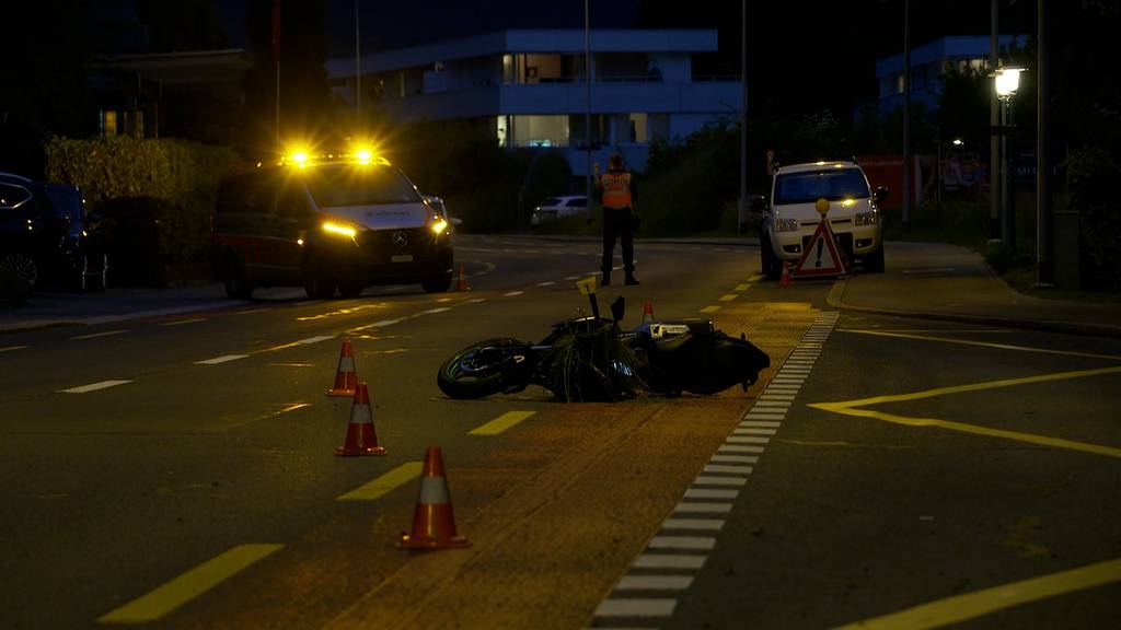 Motorradfahrer (18) stirbt nach Unfall in Meggen