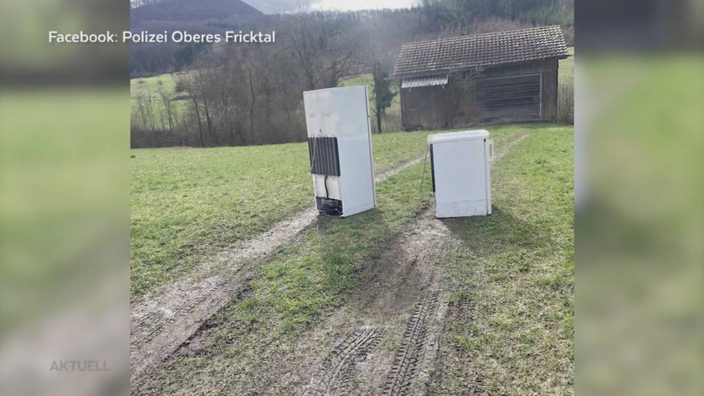 Person ermittelt: In Kaisten und Böttstein wurden Küchengeräte und Abfall illegal entsorgt