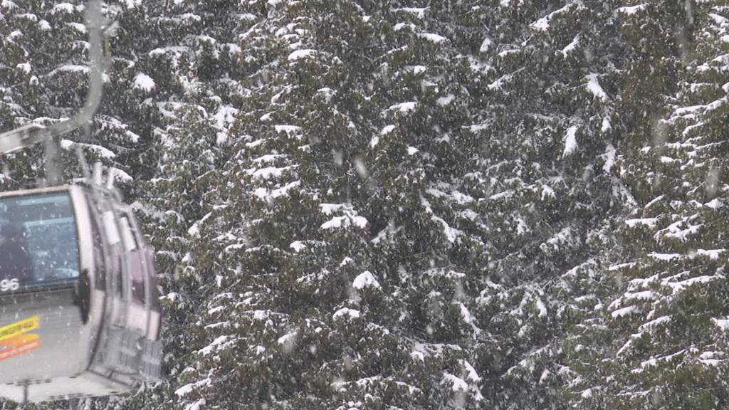 Badi-Wetter im Flachland, Wintereinbruch in den Bergen