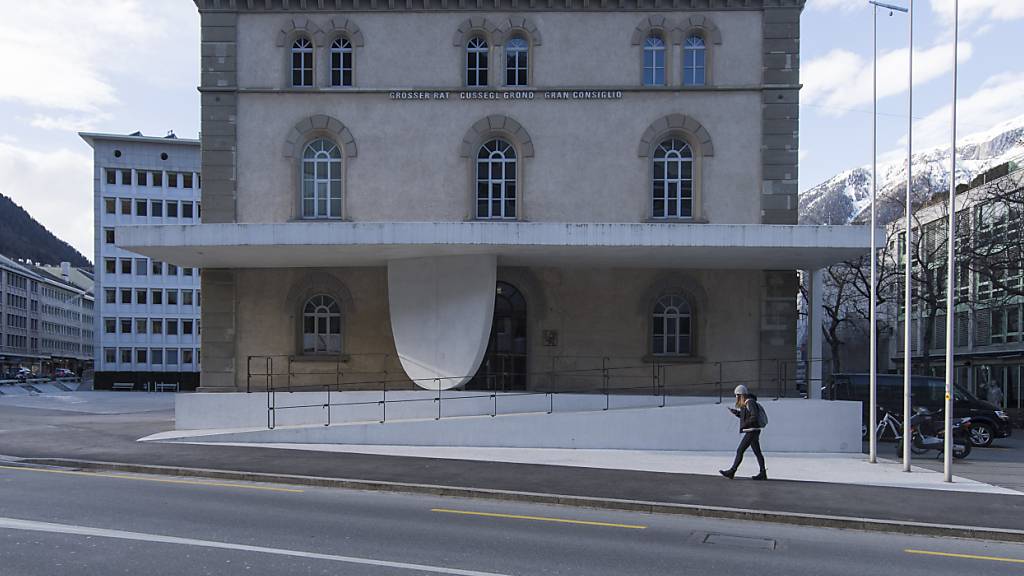 Das Grossratsgebäude in Chur.