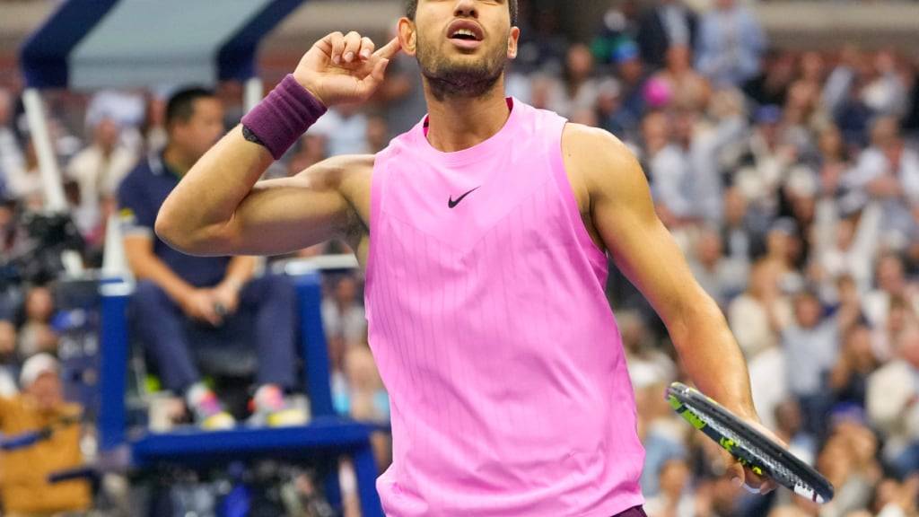Carlos Alcaraz begeisterte am US Open