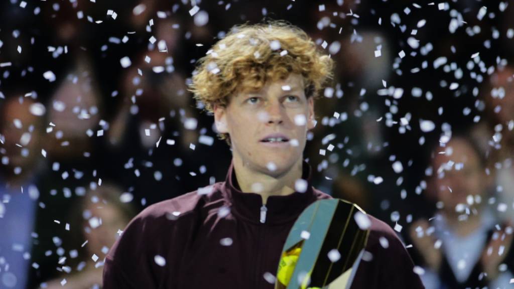 Jannik Sinner zum zweiten Mal nach 2023 Turniersieger in Wien