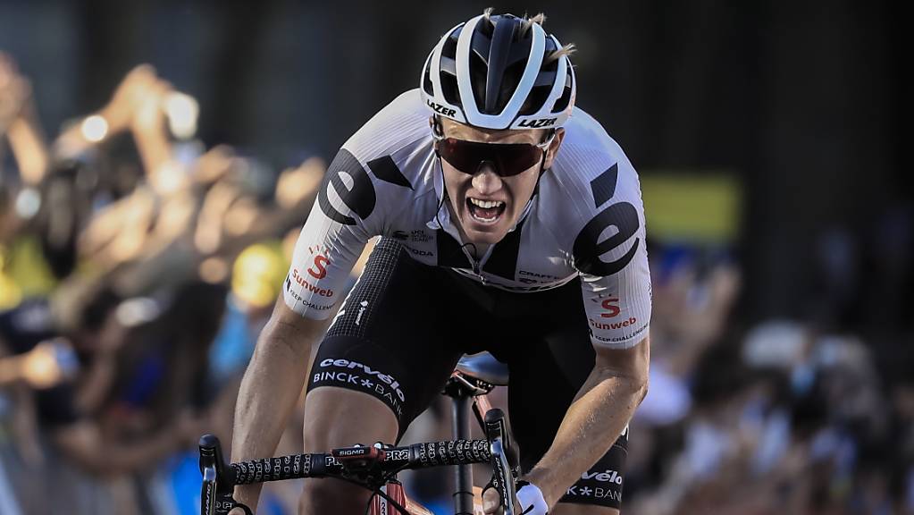 Sören Kragh Andersen vom Team Sunweb feierte in Champagnole seinen zweiten Etappensieg an dieser Tour de France, nachdem er bereits die 14. Etappe in Lyon (im Bild) für sich entschieden hatte