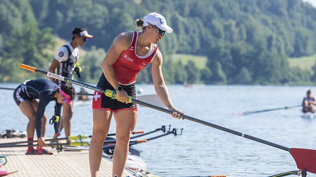 Jeannine Gmelin muss sich mit Partnerin Nina Wettstein im Hinblick auf die erhoffte Olympia-Qualifikation noch steigern