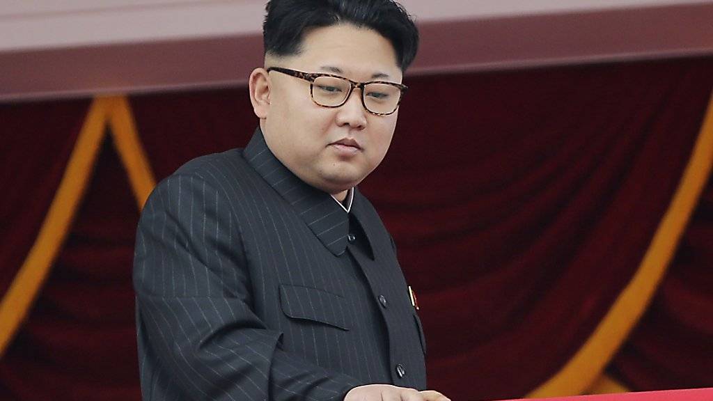 Das Regime von Machthaber Kim Jong Un testete den Abschuss einer Rakete von einem U-Boot aus. (Archiv)