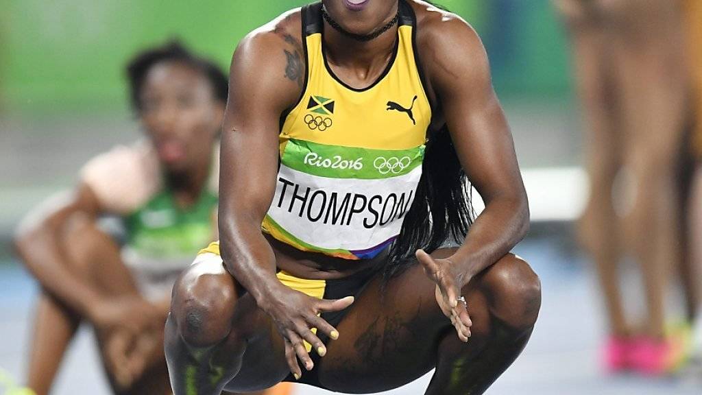 Elaine Thompson ist die Sprint-Königin der Sommerspiele in Rio de Janeiro
