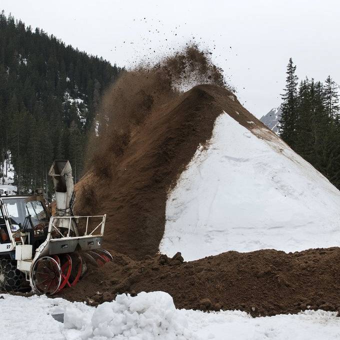 Davos hat Schnee übersommert