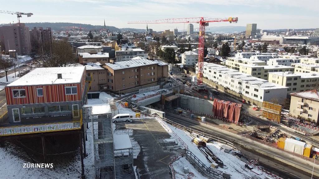 Baustelle und Verkehr: Wohnung direkt über dem Schöneichtunnel