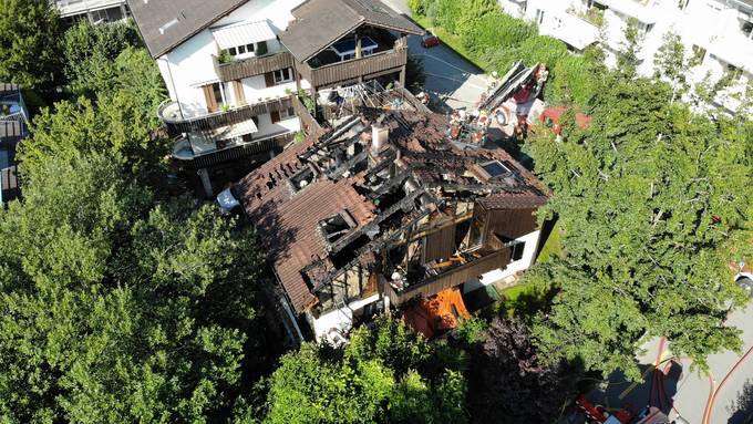 Mutmassliche Brandstiftung in Zug