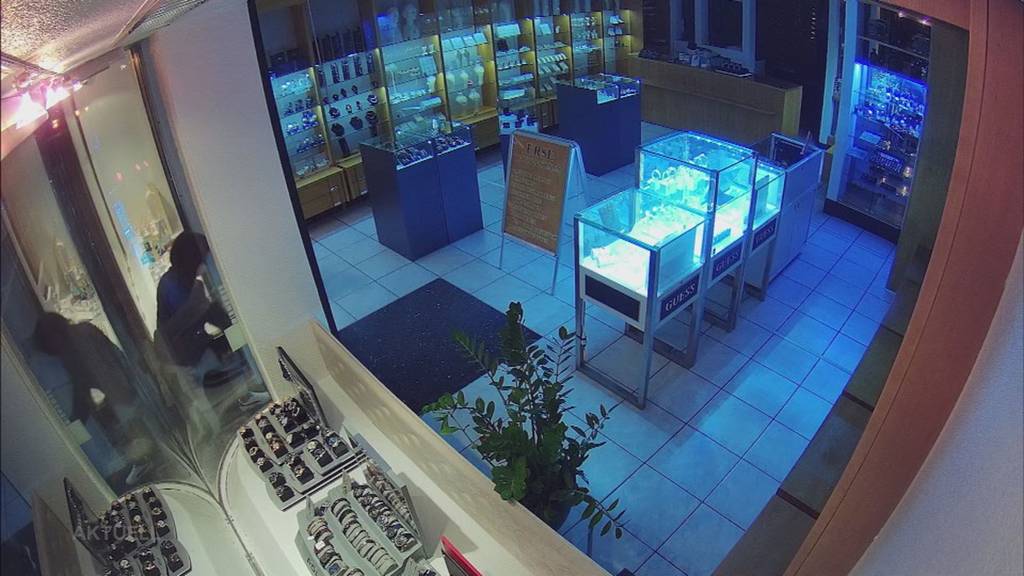 Juwelierdiebe gefasst?: Zwei Rumänen stehen unter Verdacht, ein Schmuckgeschäft in Olten ausgeraubt zu haben.