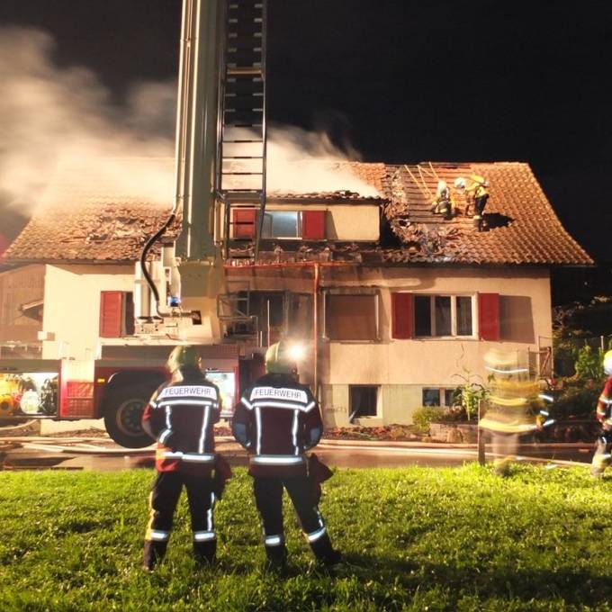 Asylunterkunft in Kaltbrunn ausgebrannt - wohl kein Brandanschlag