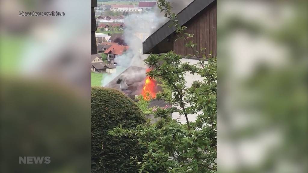 Mehrfamilienhaus in Steffisburg nach Brand unbewohnbar