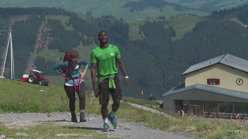 Mit den FCSG-Stars auf Wanderung im Alpstein