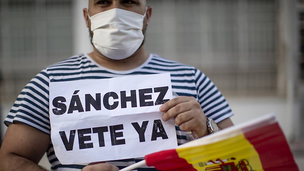 «Sánchez verschwinde!» - das brachten am Samstag Tausende auf den Strassen in Madrid, Barcelona und anderen Städten Spaniens zum Ausdruck. Der Regierungschef soll weg.