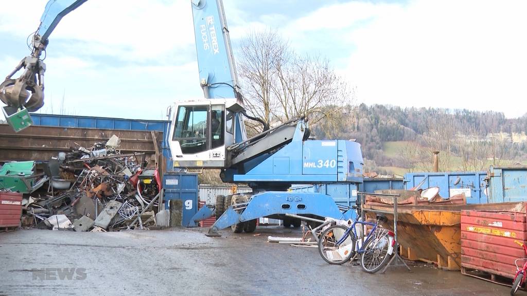 Recyclingfirma in Gelterfingen kämpft um Parkplätze: Ohne Parkmöglichkeiten fehlen auch die Kunden