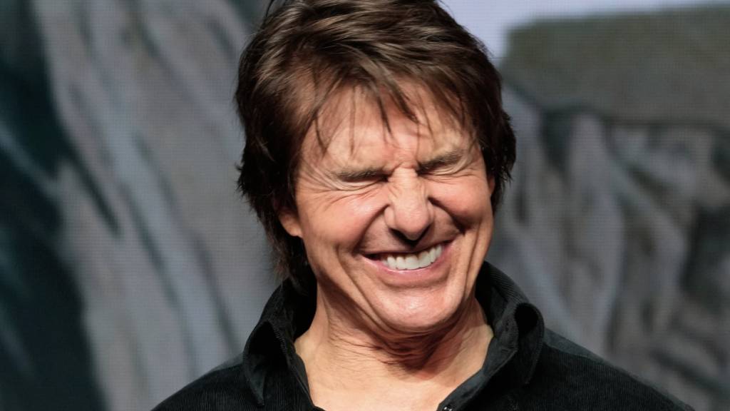 ARCHIV - Schauspieler Tom Cruise reagiert während einer Pressekonferenz zur Vorstellung seines neuesten Films «Digger». Foto: Ahn Young-joon/AP/dpa