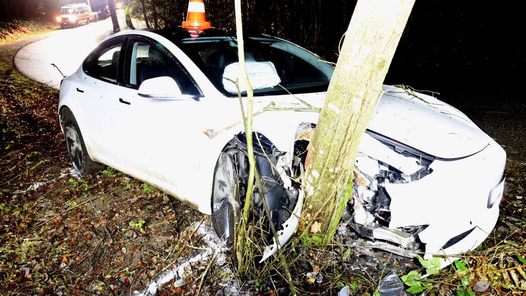 Alkoholisierter Autofahrer knallt in Altishofen gegen Baum