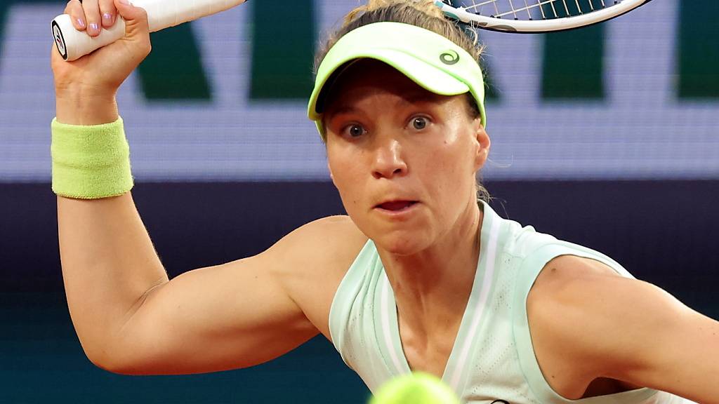 Starker Einsatz von Erfolg gekrönt: Viktorija Golubic am French Open in Paris
