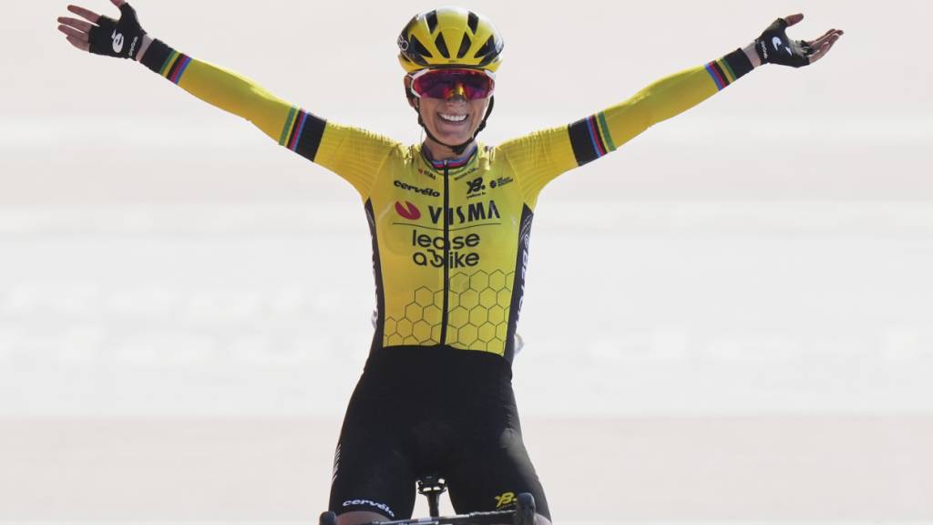 Pauline Ferrand-Prévot erreichte das Ziel nach 148,5 km solo