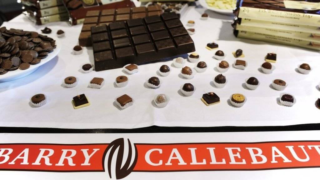 Barry Callebaut wächst weiter: Der Schokoladenproduzent steigert Verkauf und Umsatz im ersten Quartal. (Archiv)
