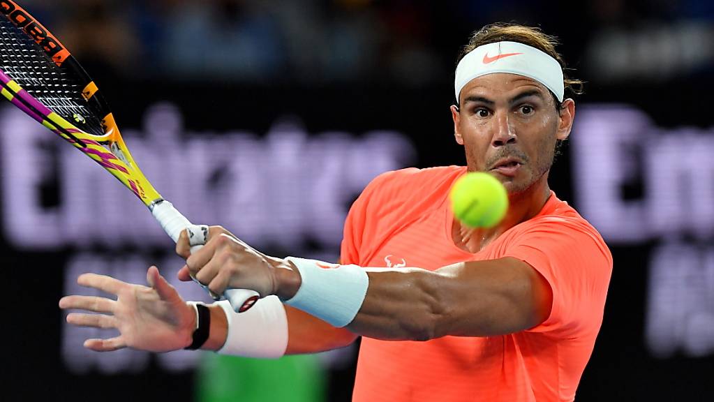 Rafael Nadal erreichte am Australian Open in Melbourne ohne Satzverlust die 3. Runde.