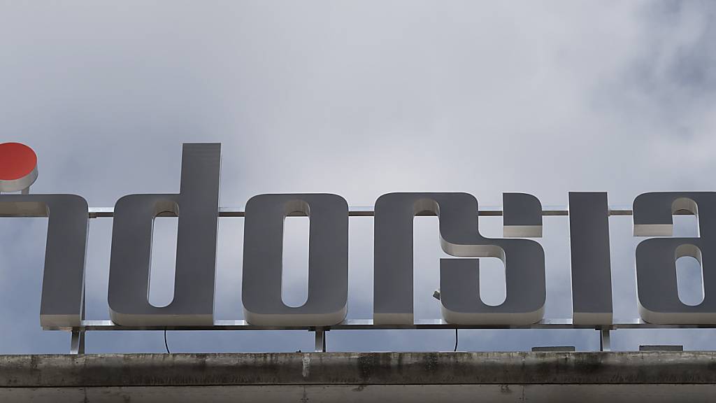 Firmenlogo der Biotechfirma Idorsia in Allschwil: Der langjährige Finanzchef André Muller übernimmt per Mitte Juni den Chefposten. (Archivbild)