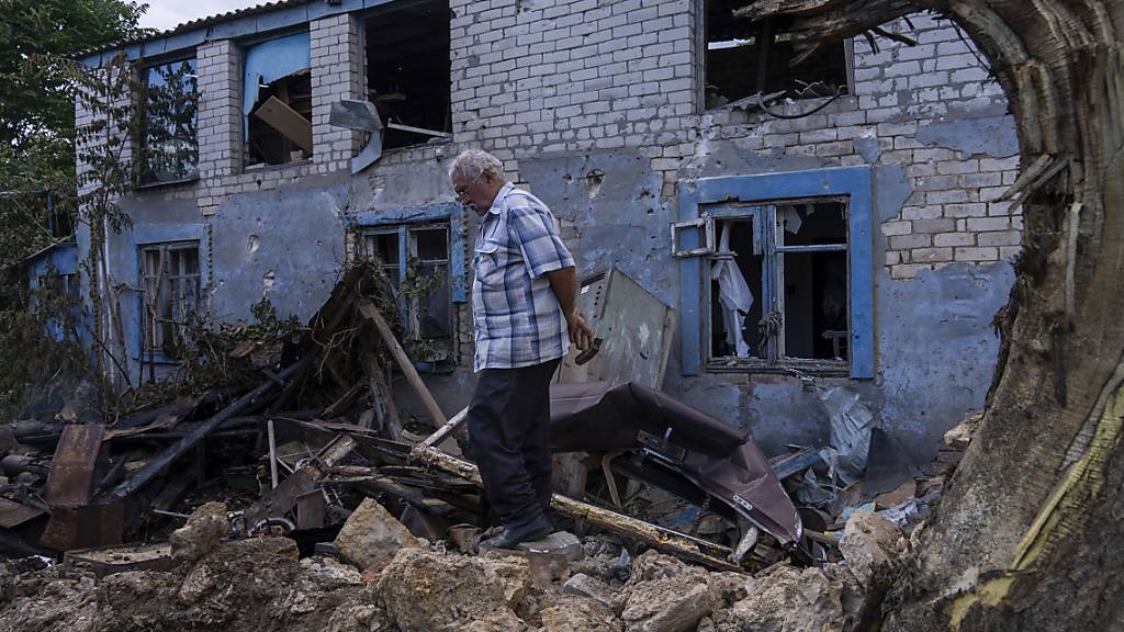 Die südukrainische Stadt Cherson wird immer wieder von Russland angegriffen. Foto: Mstyslav Chernov/AP/dpa