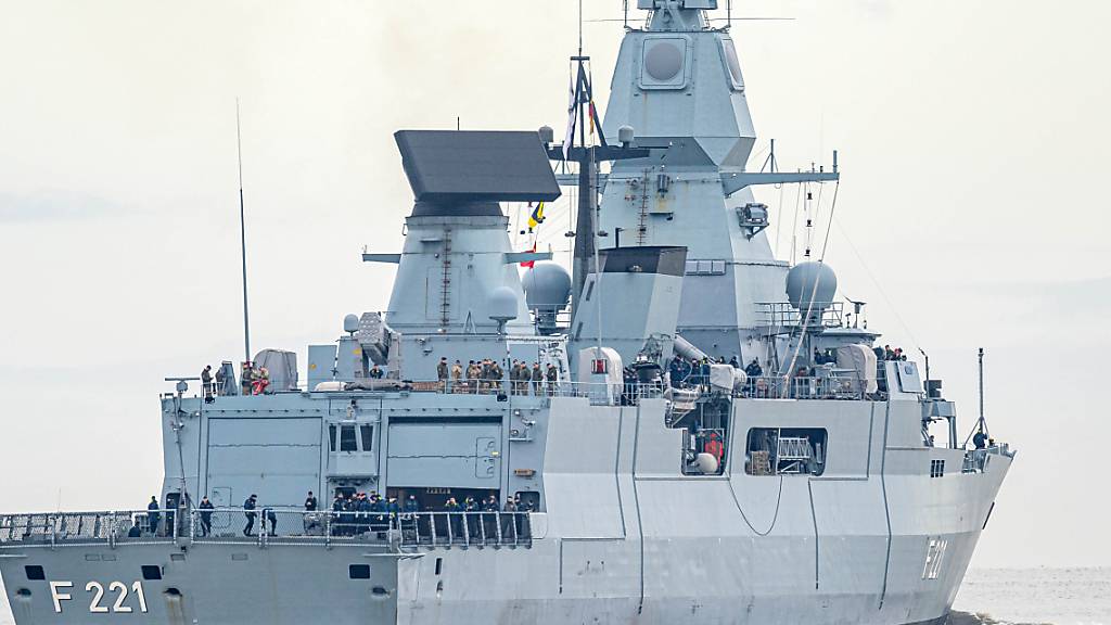 Fregatte «Hessen» wehrt ersten Huthi-Angriff im Roten Meer ab