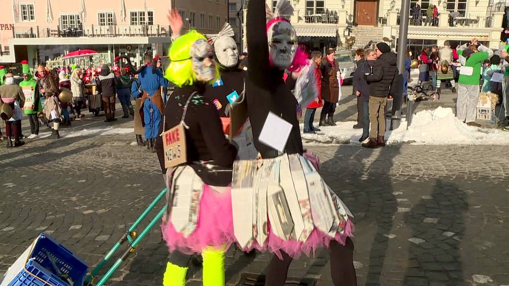 Fasnacht in Einsiedeln: Regelverstoss ohne grosse Folgen