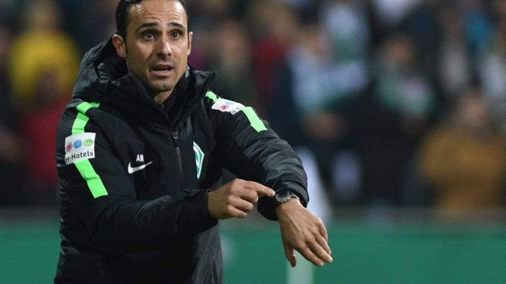 Für Alexander Nouri lief die Zeit als Trainer von Werder Bremen ab