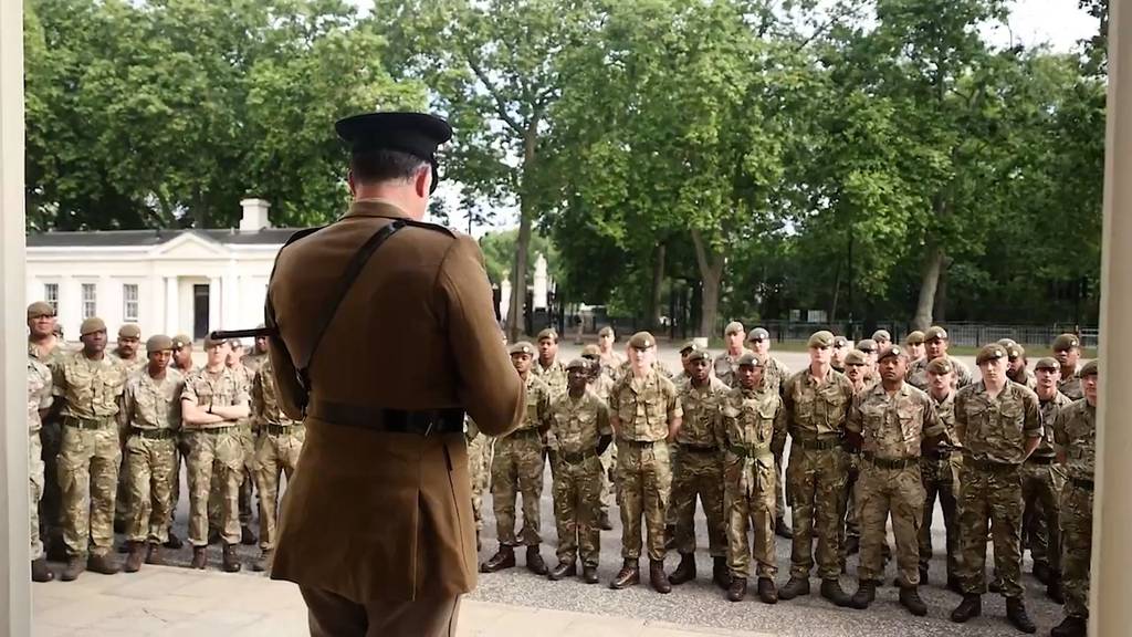 Irish Guards sind berührt von Prinzessin Kates Brief