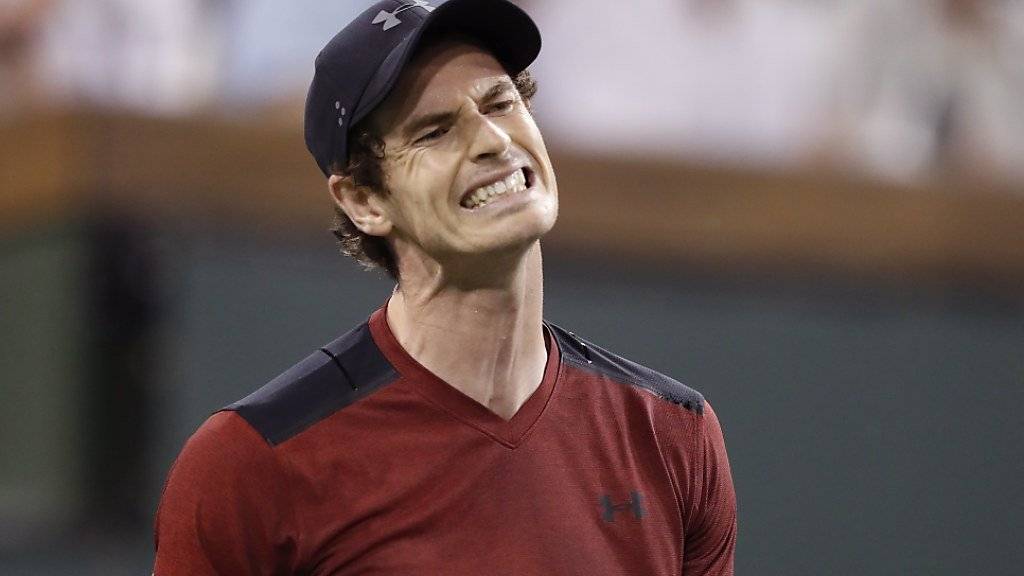 Die Saison des Weltranglisten-Ersten Andy Murray läuft weiterhin alles andere als rund