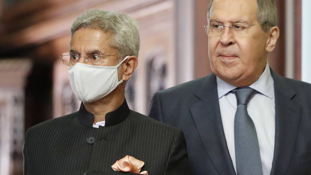 Russlands Aussenminister Lawrow besucht Indien