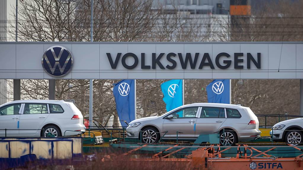Die Volkswagen-Fabriken – im Bild das Werk im deutschen Zwickau – stehen ab Donnerstagabend still. (Archivbild)