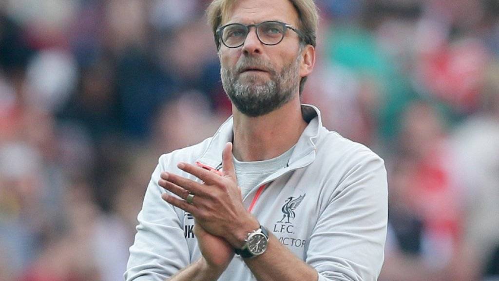 Jürgen Klopp reitet mit dem FC Liverpool auf einer Erfolgswelle