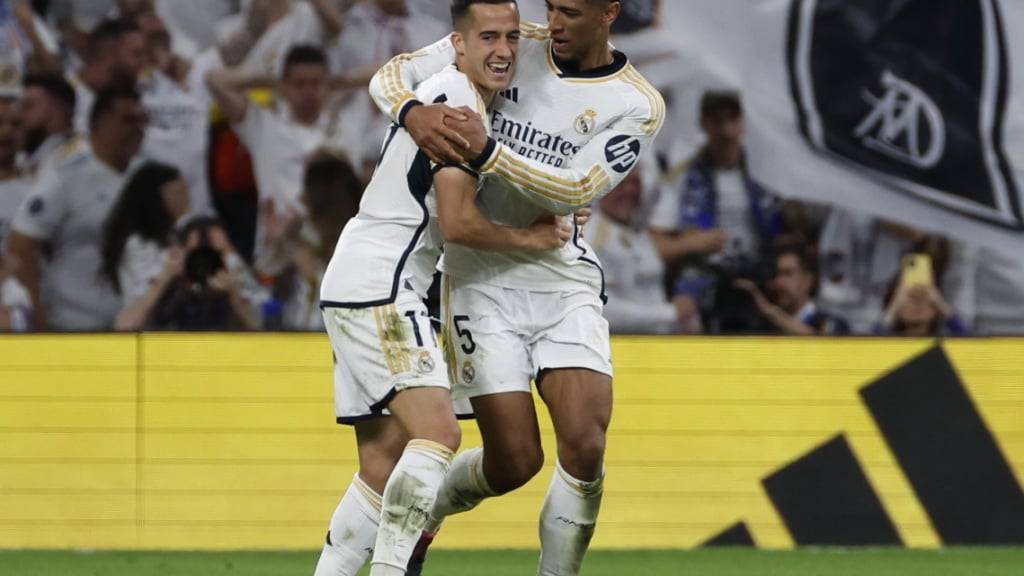 Lucas Vazquez (links) und Jude Bellingham waren die Matchwinner von Real Madrid im Clasico