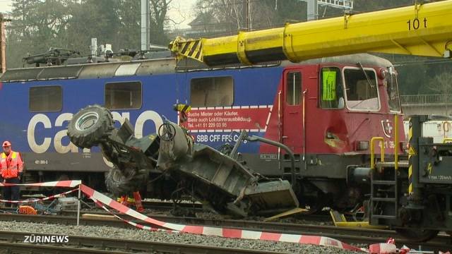 Tödliche Zugkollision in Winterthur