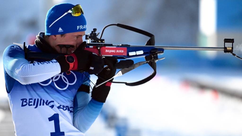 Die Nummer 1 im Biathlon: Quentin Fillon Maillet.