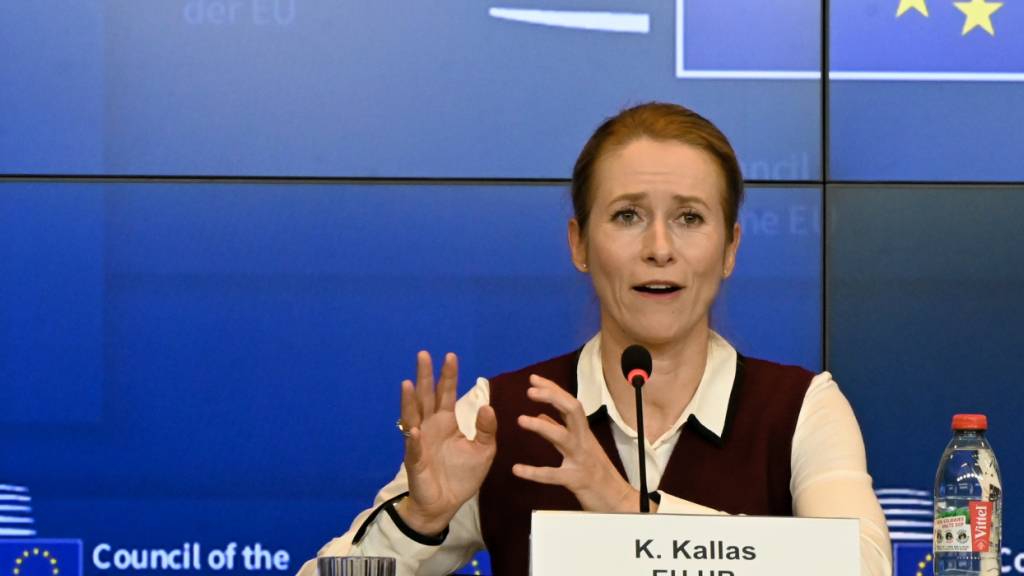 Die EU-Außenbeauftragte Kaja Kallas. Foto: Ansgar Haase/dpa/Archivbild
